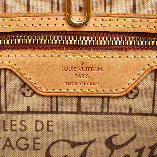 ルイ ヴィトン モノグラム ネヴァーフルPM ハンドバッグ トートバッグ M40155 ブラウン PVC レザー レディース LOUIS VUITTON 【中古】