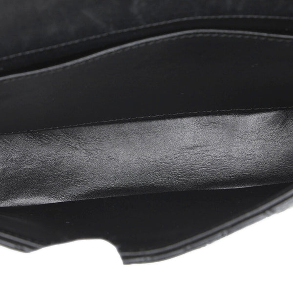 シャネル デカココ ココマーク ビコローレ チェーンショルダーバッグ  ブラック レザー レディース CHANEL 【中古】