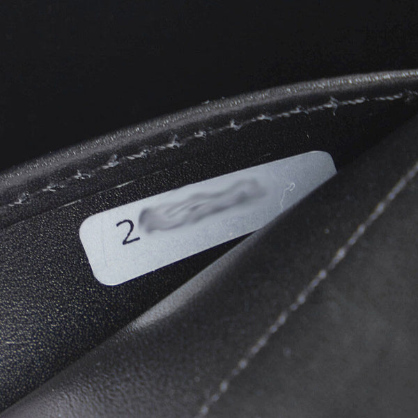 シャネル デカココ ココマーク ビコローレ チェーンショルダーバッグ  ブラック レザー レディース CHANEL 【中古】