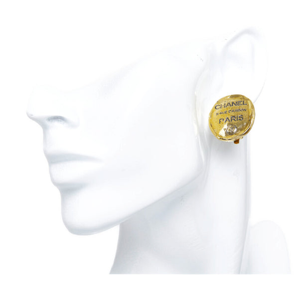 シャネル イヤリング ゴールド メッキ レディース CHANEL 【中古】