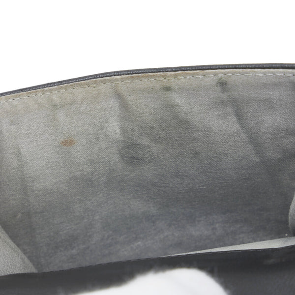 シャネル カメリア ココマーク 二つ折り財布 ブラック レザー レディース CHANEL 【中古】