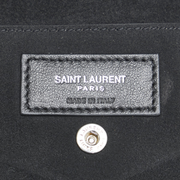 サンローラン リュック バックパック ブラック ラムスキン レザー レディース SAINT LAURENT 【中古】