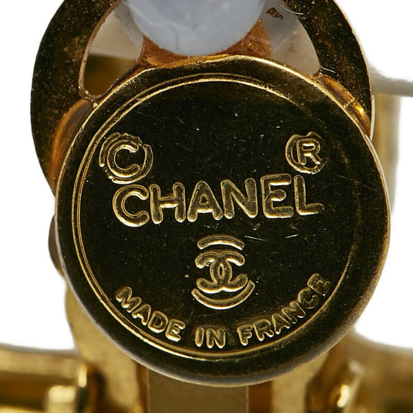 シャネル ココマーク CC イヤリング ゴールド メッキ レディース CHANEL 【中古】