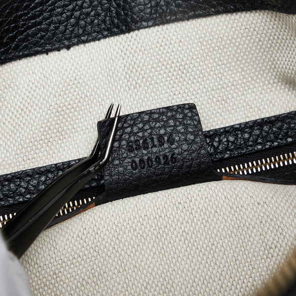 グッチ ソーホー タッセル ハンドバッグ ショルダーバッグ 2WAY 536194 ブラック レザー レディース GUCCI 【中古】