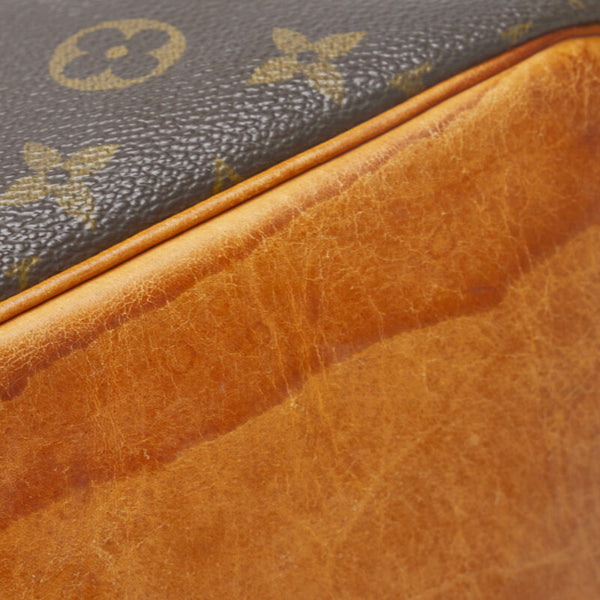 ルイ ヴィトン モノグラム プチノエ  ショルダーバッグ M42226 ブラウン PVC レザー レディース LOUIS VUITTON 【中古】
