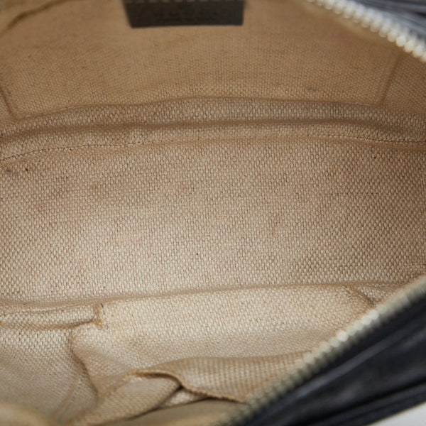 グッチ ソーホー インターロッキングG スモールディスコバッグ タッセル 斜め掛け ショルダーバッグ 308364 ブラック レザー レディース GUCCI 【中古】