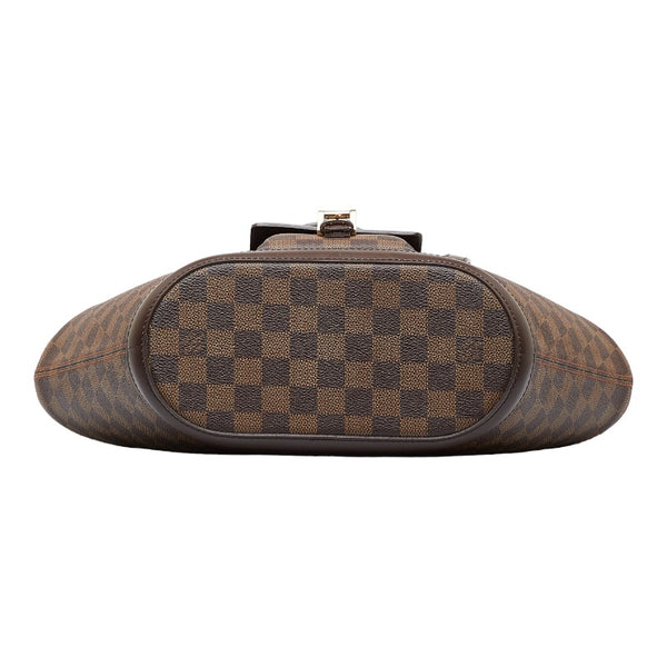 ルイ ヴィトン ダミエ マノスクPM トートバッグ ハンドバッグ Ｎ51121 ブラウン PVC レザー レディース LOUIS VUITTON 【中古】