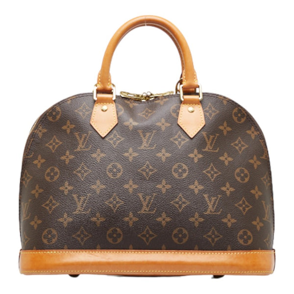 ルイ ヴィトン モノグラム アルマ ハンドバッグ M51130 ブラウン PVC レザー レディース LOUIS VUITTON 【中古】