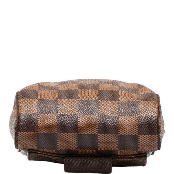 ルイ ヴィトン ダミエ ジェロニモス ショルダーバッグ ボディバッグ N51994 ブラウン PVC レザー メンズ LOUIS VUITTON 【中古】