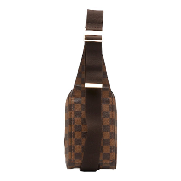 ルイ ヴィトン ダミエ ジェロニモス ショルダーバッグ ボディバッグ N51994 ブラウン PVC レザー メンズ LOUIS VUITTON 【中古】