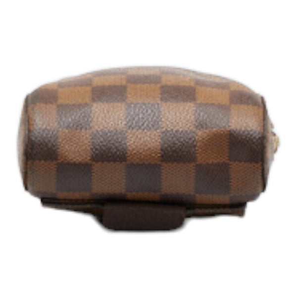 ルイ ヴィトン ダミエ ジェロニモス ショルダーバッグ ボディバッグ N51994 ブラウン PVC レザー メンズ LOUIS VUITTON 【中古】