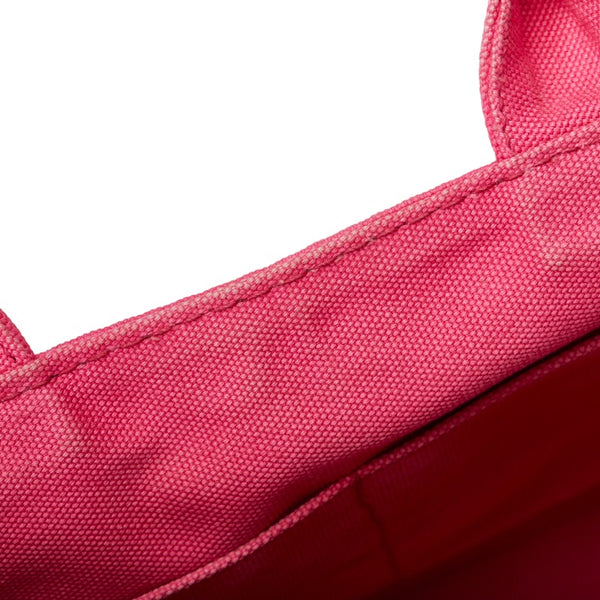 プラダ カナパ ミニ ハンドバッグ ショルダーバッグ 2WAY 1BG439 ピンク キャンバス レディース PRADA 【中古】