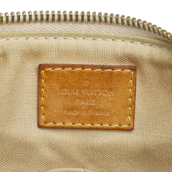 ルイ ヴィトン ダミエ アズール シラク―サPM 斜め掛け ショルダーバッグ  N41113 ホワイト PVC レザー レディース LOUIS VUITTON 【中古】