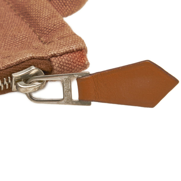 エルメス パニエドプラージュPM ハンドバッグ トートバッグ ベージュ キャンバス レディース HERMES 【中古】