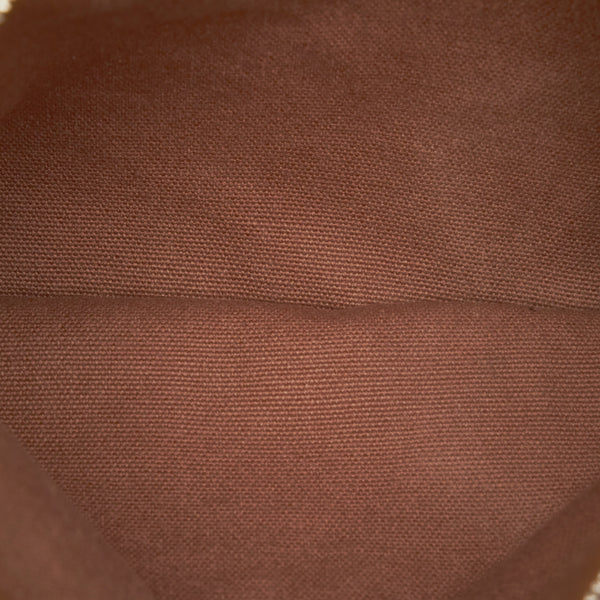 エルメス パニエドプラージュPM ハンドバッグ トートバッグ ベージュ キャンバス レディース HERMES 【中古】