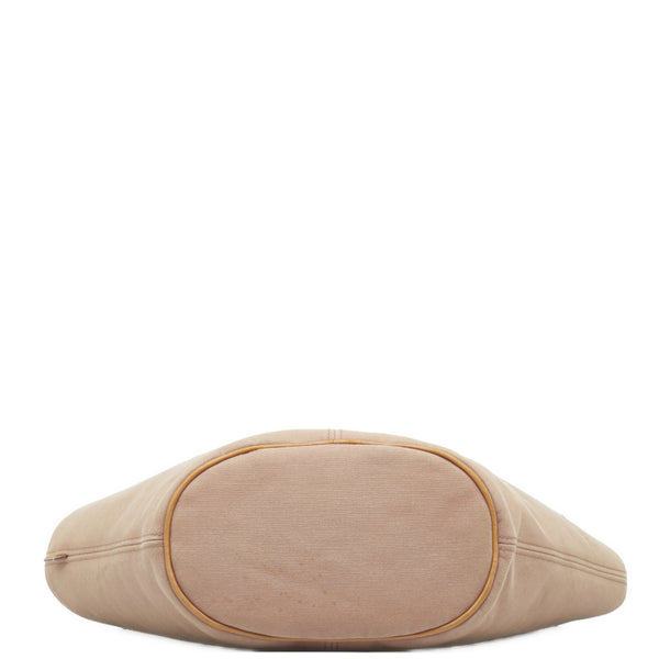 エルメス パニエドプラージュPM ハンドバッグ トートバッグ ベージュ キャンバス レディース HERMES 【中古】