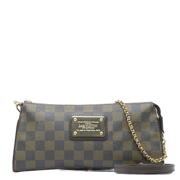 ルイ ヴィトン ダミエ ソフィ チェーン ハンドバッグ ショルダーバッグ 2WAY N51135 ブラウン PVC レザー レディース LOUIS VUITTON 【中古】