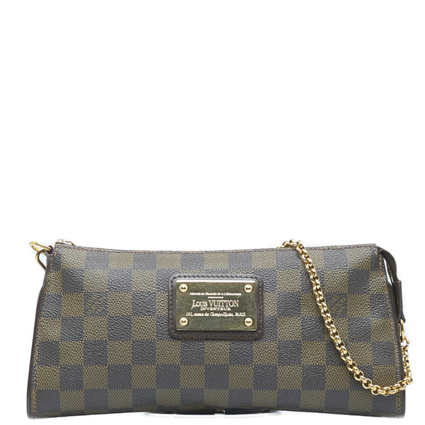 ルイ ヴィトン ダミエ ソフィ チェーン ハンドバッグ ショルダーバッグ 2WAY N51135 ブラウン PVC レザー レディース LOUIS VUITTON 【中古】