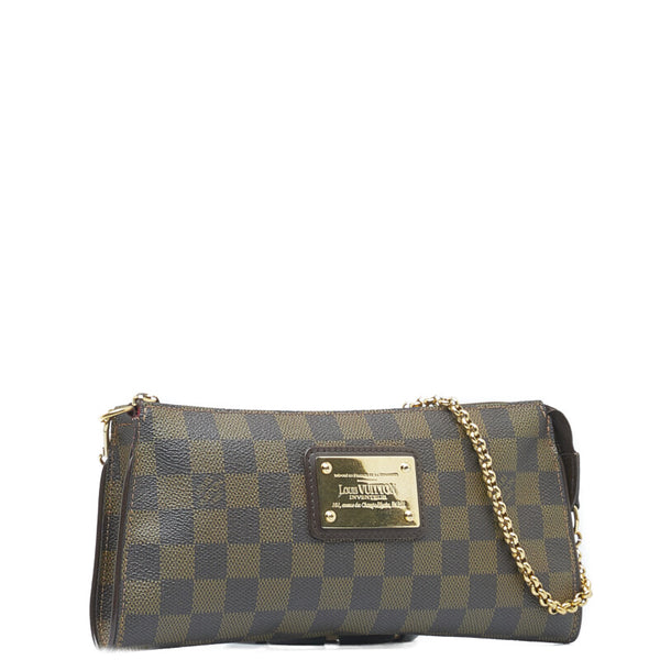 ルイ ヴィトン ダミエ ソフィ チェーン ハンドバッグ ショルダーバッグ 2WAY N51135 ブラウン PVC レザー レディース LOUIS VUITTON 【中古】