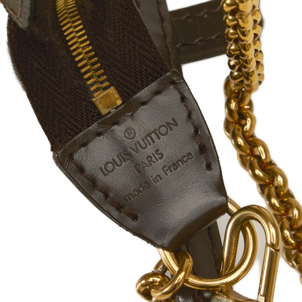 ルイ ヴィトン ダミエ ソフィ チェーン ハンドバッグ ショルダーバッグ 2WAY N51135 ブラウン PVC レザー レディース LOUIS VUITTON 【中古】