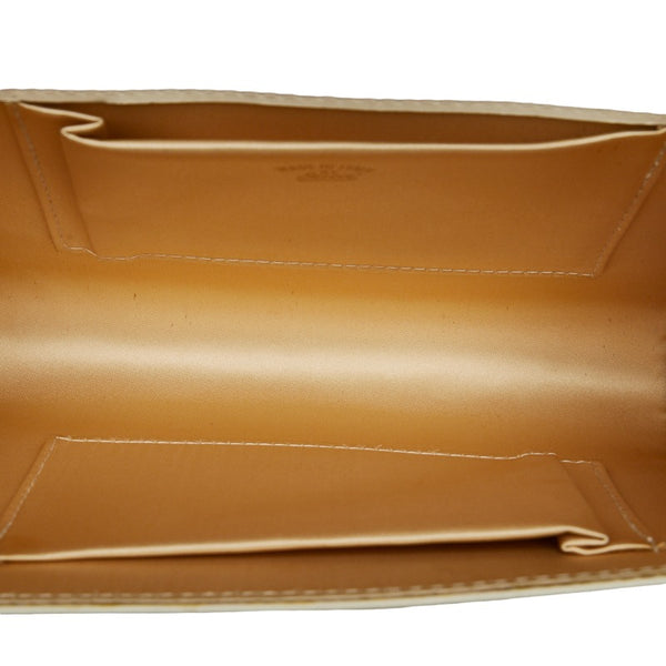 グッチ インターロッキングG チェーン ショルダーバッグ ホワイト レザー レディース GUCCI 【中古】