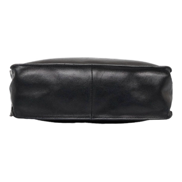 シャネル カメリア ココマーク ハンドバッグ トートバッグ ブラック レザー レディース CHANEL 【中古】