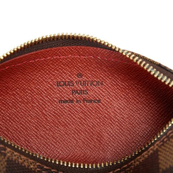 ルイ ヴィトン ダミエ パピヨン30 ハンドバッグ N41210 ブラウン PVC レザー レディース LOUIS VUITTON 【中古】