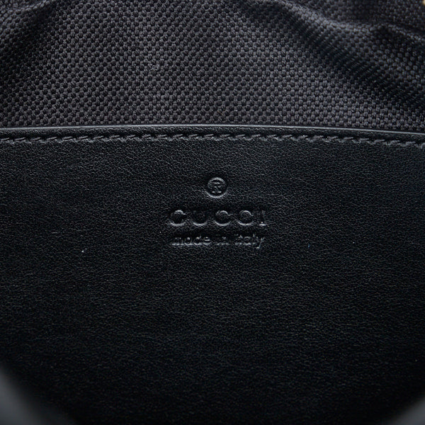 グッチ GGマーモント キルティング スモール 斜め掛け チェーン ショルダーバッグ 447632 ブラック レザー レディース GUCCI 【中古】