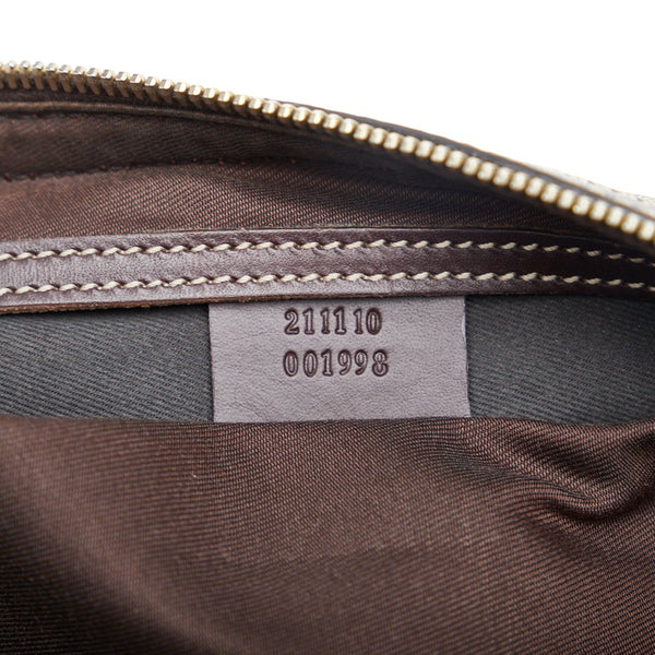 グッチ GGスプリーム ボディバッグ ウエストバッグ 211110 ベージュ ブラウン PVC レザー レディース GUCCI 【中古】