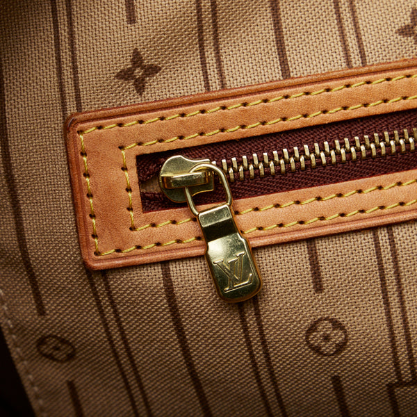 ルイ ヴィトン モノグラム ネヴァーフルGM トートバッグ ショルダーバッグ M40157 ブラウン PVC レザー レディース LOUIS VUITTON 【中古】