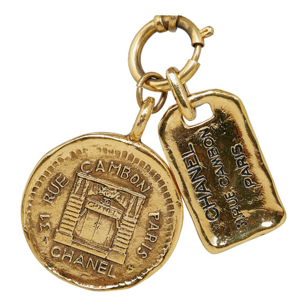 シャネル ネックレス ゴールド メッキ レディース CHANEL 【中古】