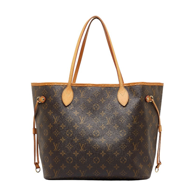 ルイ ヴィトン モノグラム ネヴァーフルMM ショルダーバッグ トートバッグ M40156 ブラウン PVC レザー レディース LOUIS VUITTON 【中古】