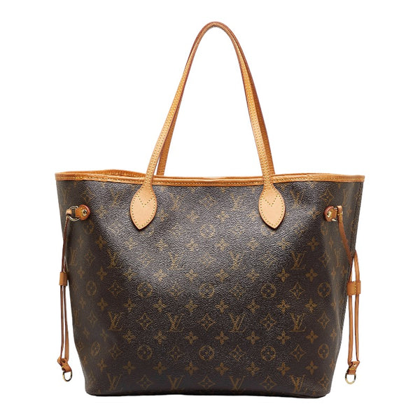 ルイ ヴィトン モノグラム ネヴァーフルMM ショルダーバッグ トートバッグ M40156 ブラウン PVC レザー レディース LOUIS VUITTON 【中古】