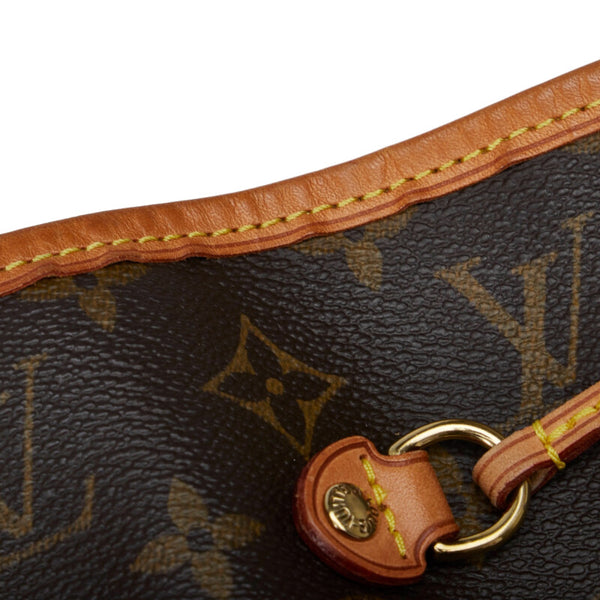 ルイ ヴィトン モノグラム ネヴァーフルMM ショルダーバッグ トートバッグ M40156 ブラウン PVC レザー レディース LOUIS VUITTON 【中古】