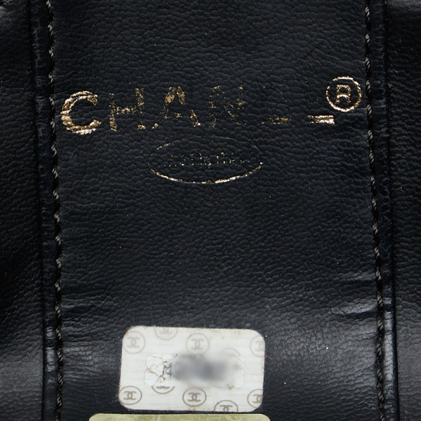 シャネル ココマーク ハンドバッグ バニティバッグ ブラック キャビアスキン レディース CHANEL 【中古】