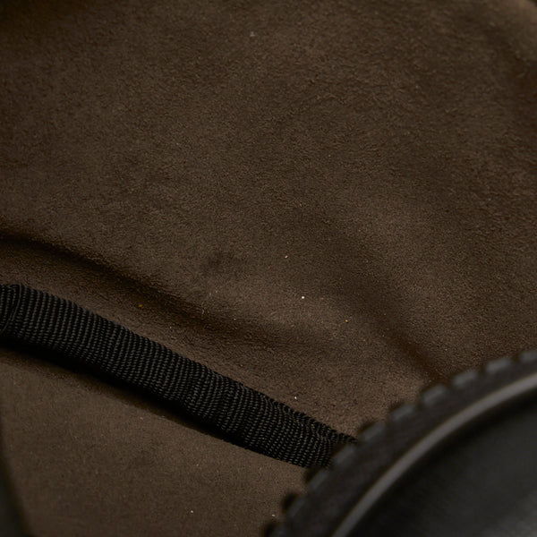 グッチ GGスプリーム ボディバッグ ウェストバッグ 450946 ベージュ ブラック キャンバス レザー レディース GUCCI 【中古】