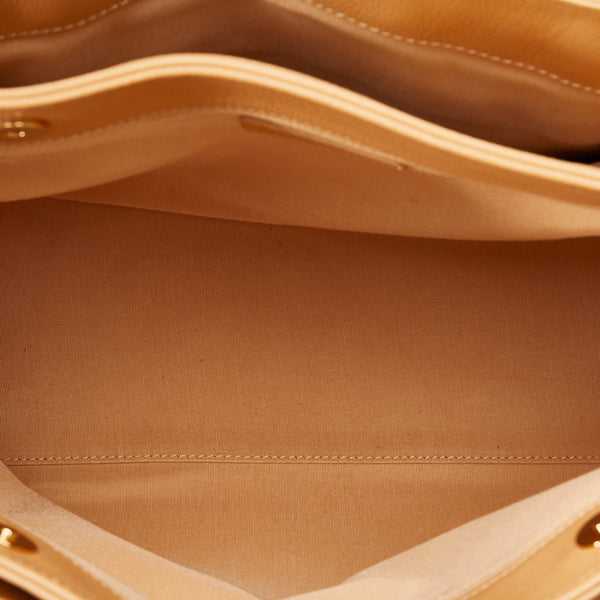 シャネル ココマーク エクゼクティブトート ゴールド金具 ハンドバッグ ショルダーバッグ 2WAY ベージュ レザー レディース CHANEL 【中古】