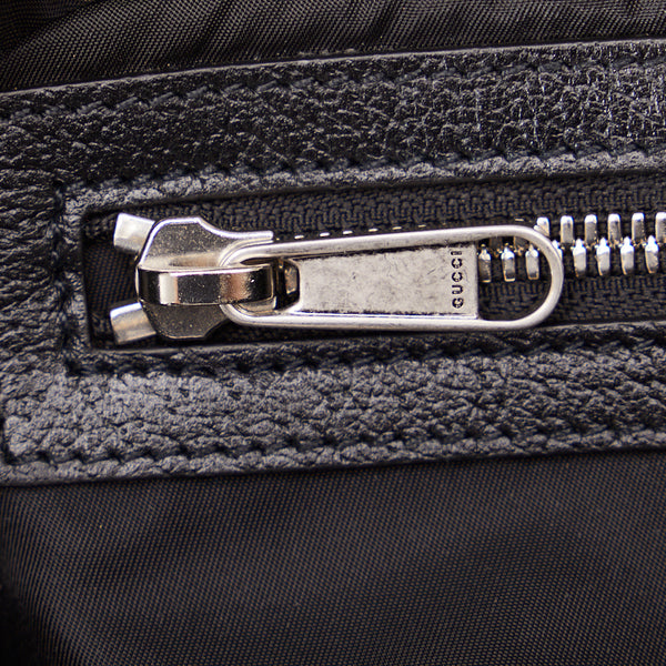 グッチ GGナイロン オフザグリッド ベルトバッグ ウエストバッグ  ボディバッグ 631341 ブラック ナイロン レザー レディース GUCCI 【中古】