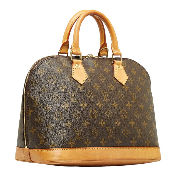 ルイ ヴィトン モノグラム アルマPM ハンドバッグ M51130 ブラウン PVC レザー レディース LOUIS VUITTON 【中古】