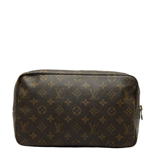 ルイ ヴィトン モノグラム トゥルーストワレット 28 セカンドバッグ クラッチバッグ M47522 ブラウン PVC レディース LOUIS VUITTON 【中古】