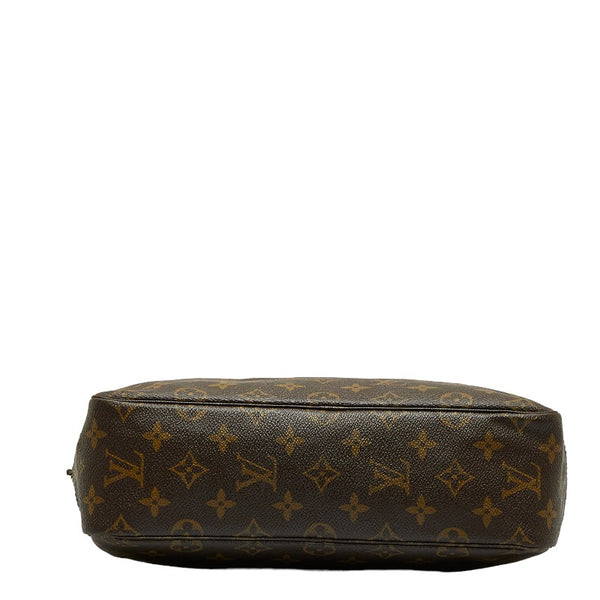 ルイ ヴィトン モノグラム トゥルーストワレット 28 セカンドバッグ クラッチバッグ M47522 ブラウン PVC レディース LOUIS VUITTON 【中古】