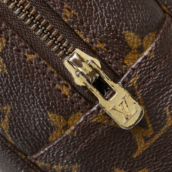 ルイ ヴィトン モノグラム トゥルーストワレット 28 セカンドバッグ クラッチバッグ M47522 ブラウン PVC レディース LOUIS VUITTON 【中古】