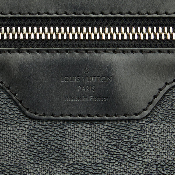 ルイ ヴィトン ダミエ グラフィット ミックMM ショルダーバッグ N41106 ブラック PVC レザー メンズ LOUIS VUITTON 【中古】