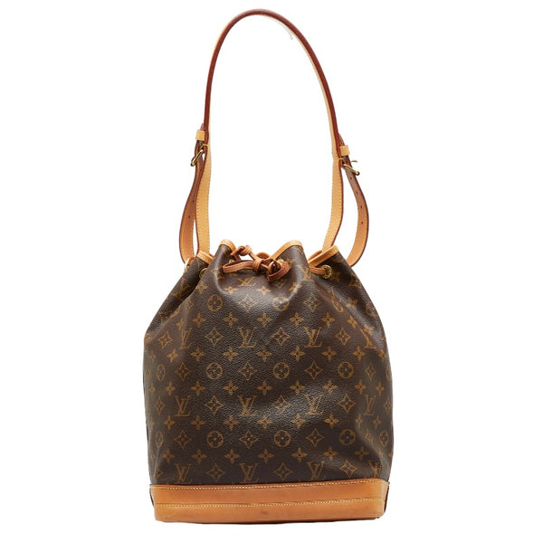 ルイ ヴィトン モノグラム ノエ ショルダーバッグ M42224 ブラウン PVC レザー レディース LOUIS VUITTON 【中古】