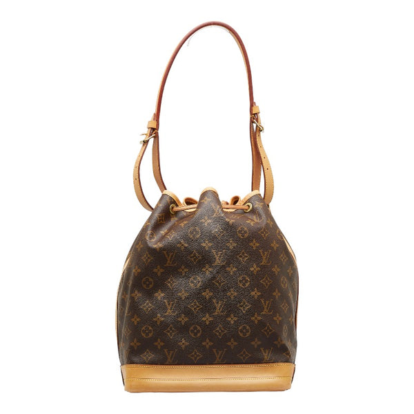 ルイ ヴィトン モノグラム ノエ ショルダーバッグ M42224 ブラウン PVC レザー レディース LOUIS VUITTON 【中古】