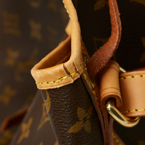 ルイ ヴィトン モノグラム ノエ ショルダーバッグ M42224 ブラウン PVC レザー レディース LOUIS VUITTON 【中古】