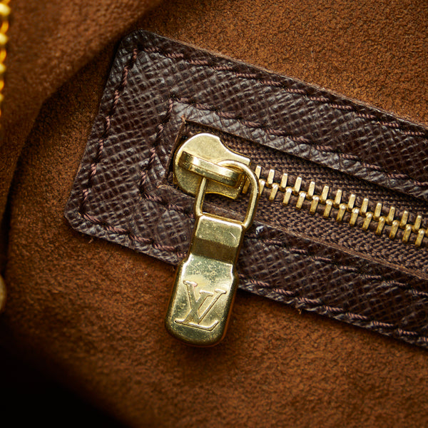 ルイ ヴィトン ダミエ マレ トートバッグ ショルダーバッグ バケットバッグ N42240 ブラウン PVC レザー レディース LOUIS VUITTON 【中古】