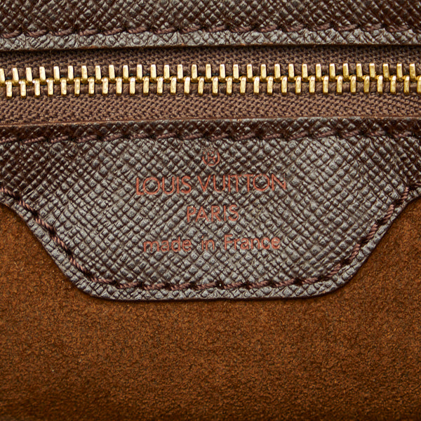 ルイ ヴィトン ダミエ マレ トートバッグ ショルダーバッグ バケットバッグ N42240 ブラウン PVC レザー レディース LOUIS VUITTON 【中古】