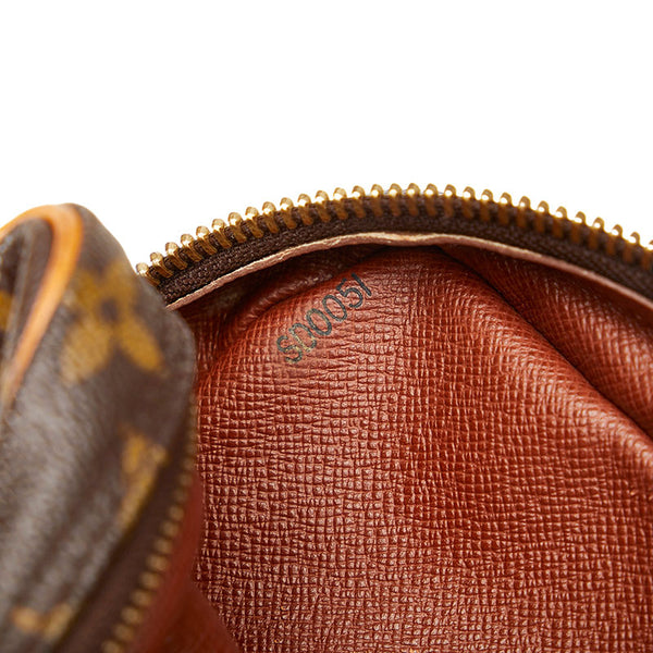 ルイ ヴィトン モノグラム アマゾン 斜め掛け ショルダーバッグ M45236 ブラウン PVC レザー レディース LOUIS VUITTON 【中古】
