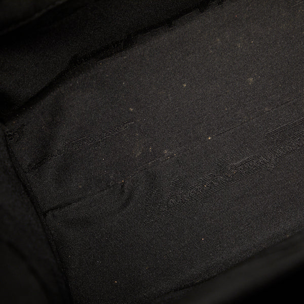 サルヴァトーレフェラガモ ヴァラリボン クロコ型押し ゴールド金具 ハンドバッグ ショルダーバッグ 2WAY AF-21 4178 ブラック レザー レディース Salvatore Ferragamo 【中古】